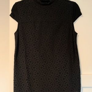Tommy Hilfiger Black Lace Blouse